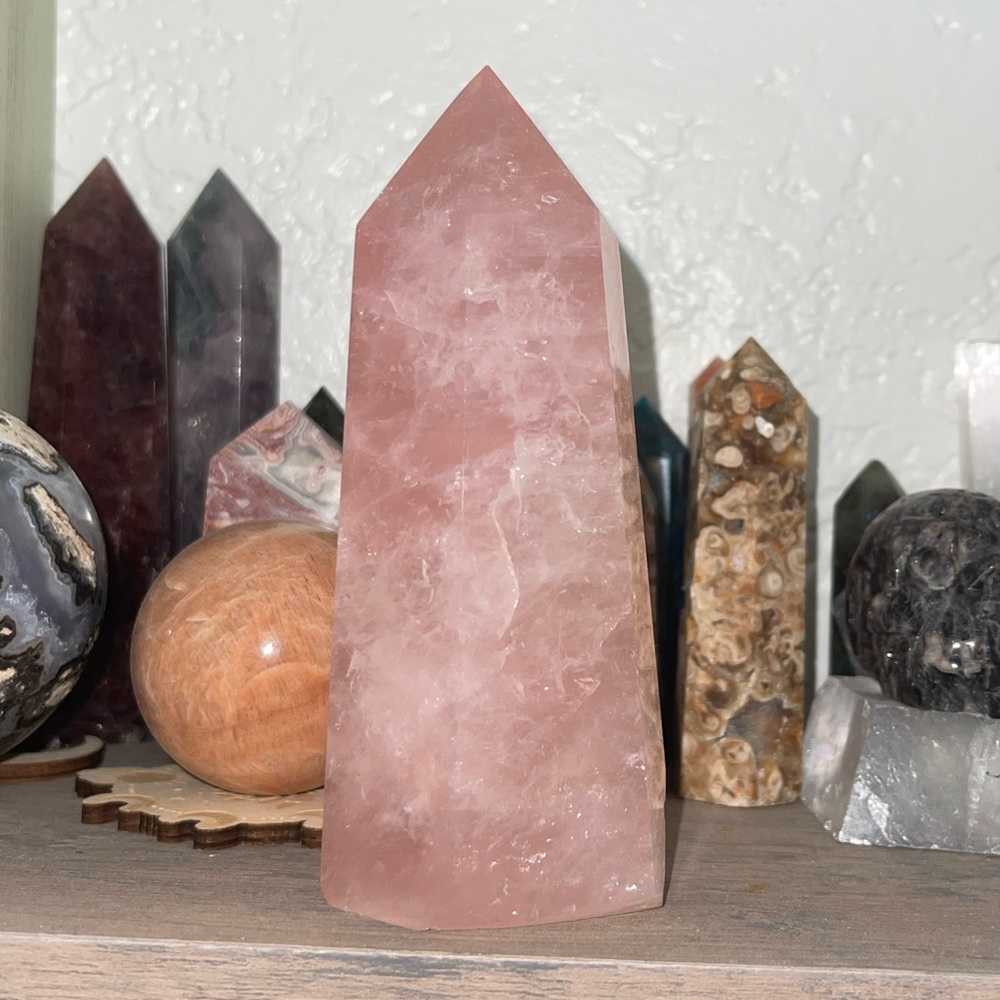 rose quartz tower
